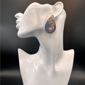 Handmade Luxury Ceramic Earrings – Unique, Lightweight, and Artistic Jewelry